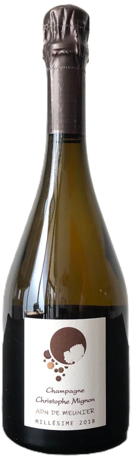 Christophe Mignon ADN De Meunier - Millésime 2018 - Brut Nature 2018