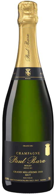 Paul Bara Brut Millésime 2018 - Grand Cru Bouzy 2018