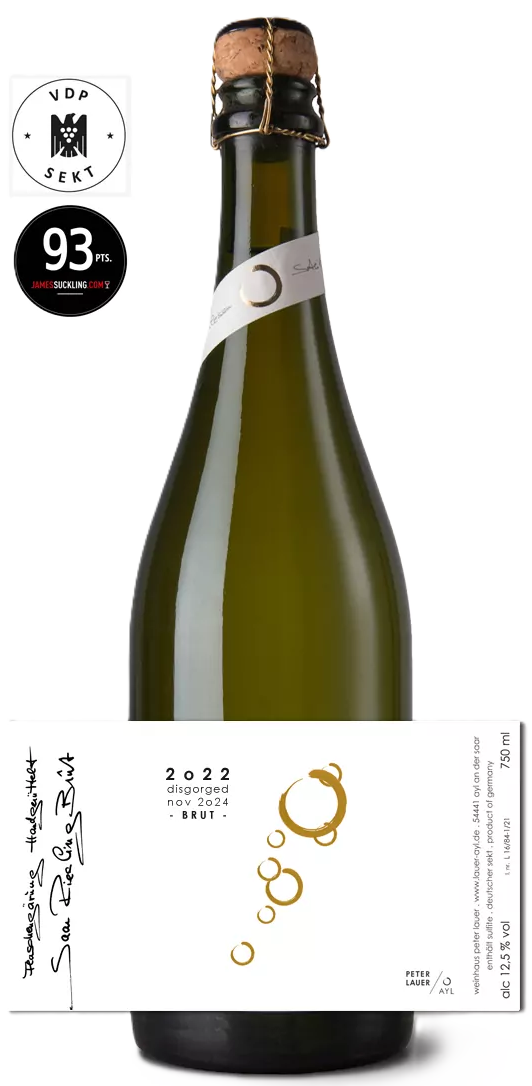 Peter Lauer 2023 - Sekt - 20 months on lees 2023